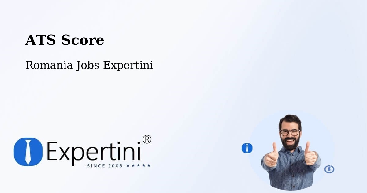 Resume ATS Score & Job Description Match Tool – Șăulița - Romania Jobs Expertini