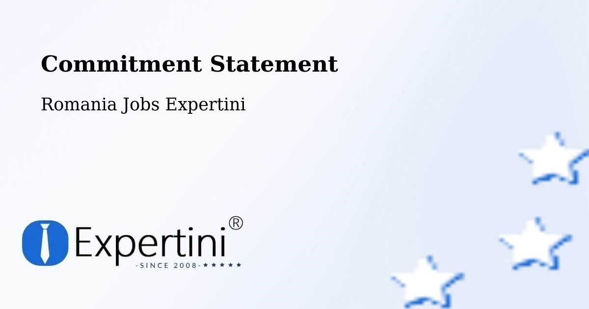 Corporate Commitment – Șăulița - Romania Jobs Expertini